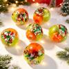 Creative Crispy Handmade Ball Anxiety Relief Christmas Squishy Toy TPR Fidget Toy  Children's Gifts