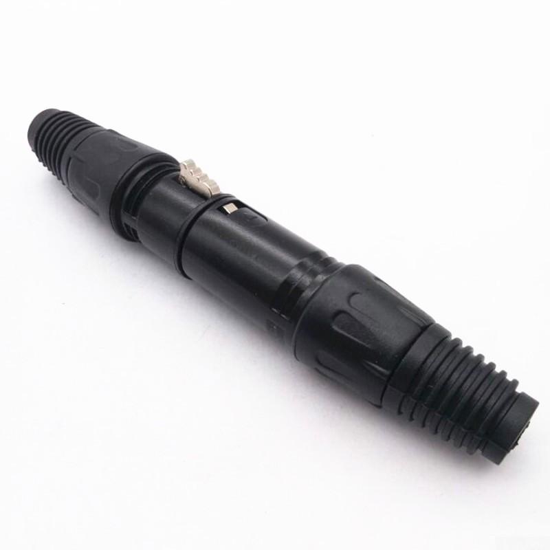 10 Pairs XLR Male Coupling 10 Male + 10 Female Microphone Cable 3-pin Cable Set