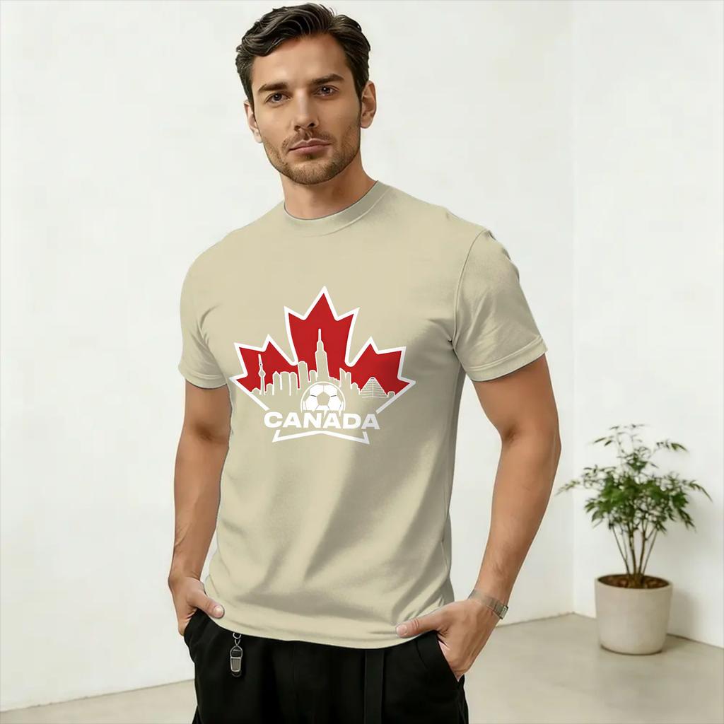 Unisex TShirts Soccer Football WM 2026 Crazy 100 Cotton Tees Short Sleeve T Shirt Crewneck Clothing Printed