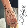 1 Foglio Tatuaggi Temporanei Vichingo Maori Drago Totem per Uomo Avambraccio Collo, Adesivi Tatuaggio Finti Temporanei Impermeabili Tatuaggi Realistici