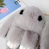 Plush Cartoon Rabbit Shaped Crossbody Bag Soft Faux Fur Rabbit Shoulder Bag Fluffy Cute Bunny Sling Bag for Women Girls
