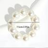 Romantic Pearl Hair Tie & Rope: Versatile Headwear & Handwear for Women - Popular European & American Style