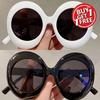 2 Pairs Oversized Round Sunglasses Women Gradient Multi Color Vintage Shades Casual Outdoor Vacation Sun Glasses