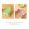 Cute Pastel Cat Shaped Pet Bowl 1PCS Non Slip Food Safe Material Feeding Dish for Household Cats Kittens