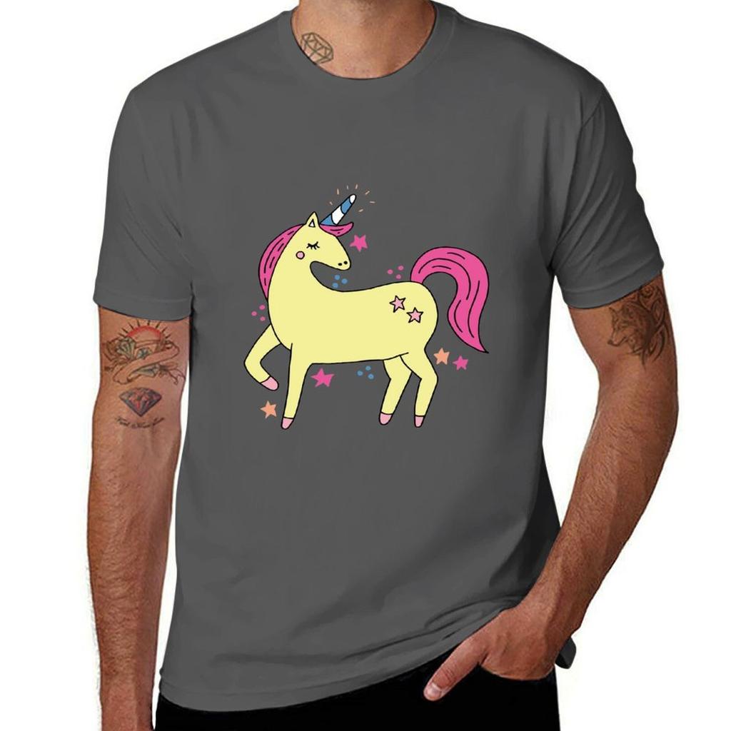 Unicorn Magical TShirt Holiday Casual Short Sleeve Top