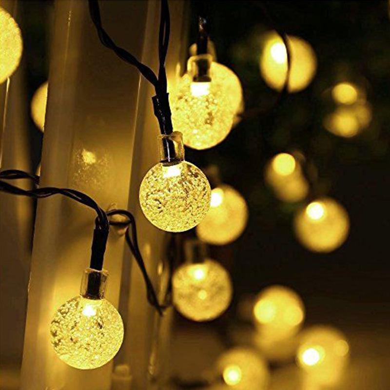 Waterproof LED Solar String Lights for Outdoor Camping and Decorative Lighting Solar 5m 20 LED