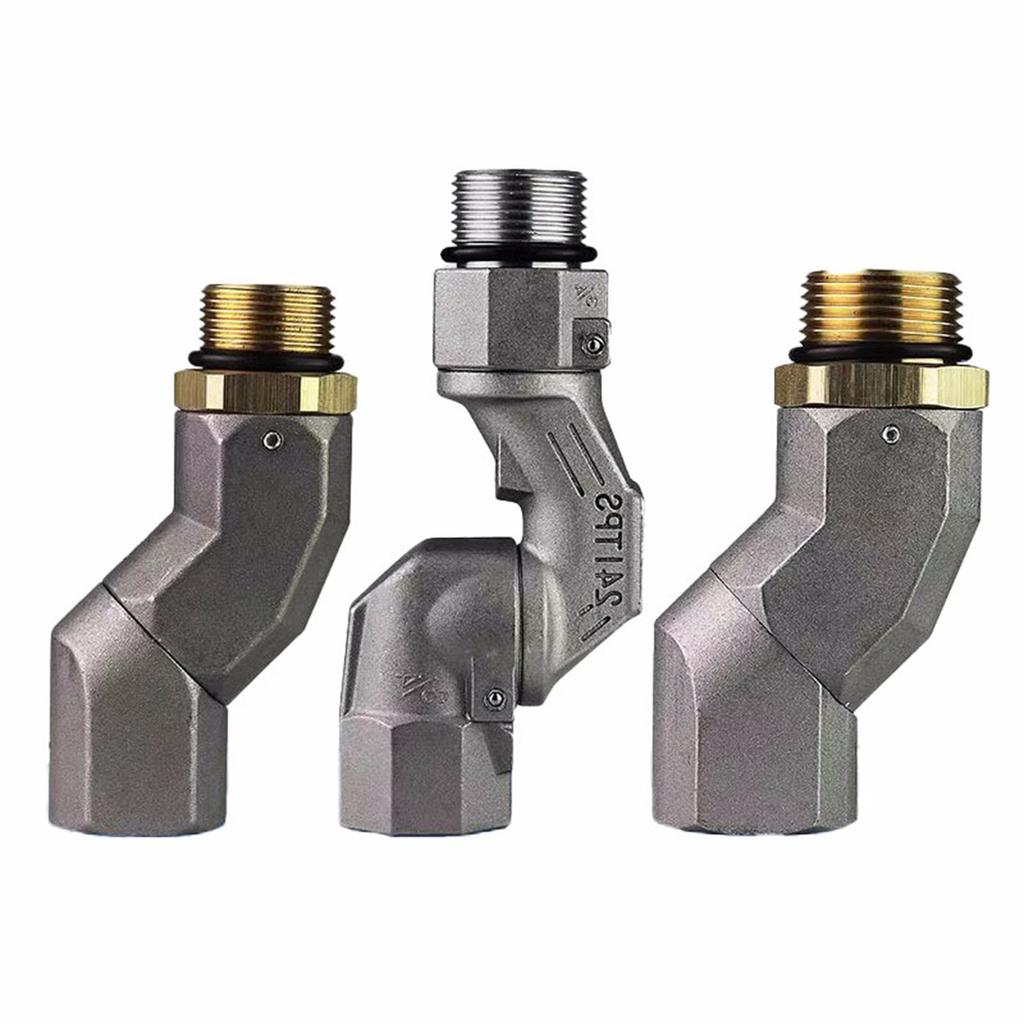 360 Degree Rotatable Universal Joint 1 Inch Fuel Gun Joint 3/4'' Nozzle Joint Head Connector OPW 3/4 Inch Oil Gun Rubber Tube