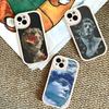 Interesting Statue D-DavidS For IPhone 16 15 14 16E 13 12 11 Pro Max Plus Phone Leather Case