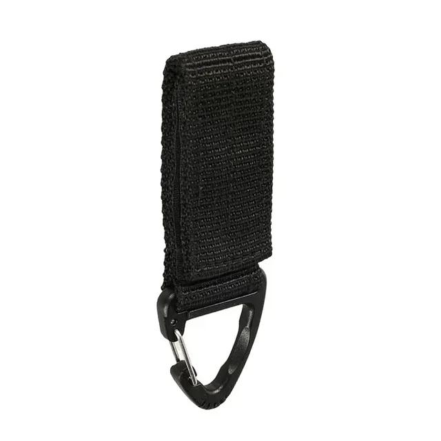 Outdoor Tactical Nylon Webbing Backpack Buckle Single-point Triangle Multifunctional Mountaineering Buckle D-ring Key Chain