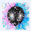 1 Set Party Decoration Balloon Boy Or Girl Gender Reveal Black Latex Balloon Confetti Ballons Birthday Gender Reveal