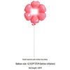Kleine Gänseblümchen- und Sonnenblumen-Lächeln-Luftballons – Handgehaltene Geburtstagsfoto-Requisiten