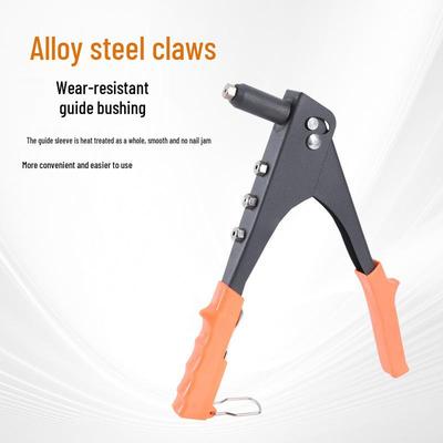 10-Inch Effort-Saving Multi-functional Rivet and Hole Punch Tool