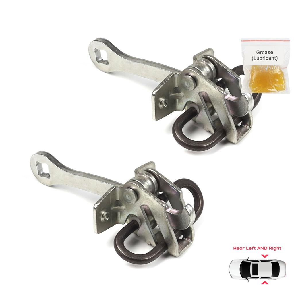 BDP703-1 2 Pieces Rear Left AND Right Door Hinge Stop Check Strap Limiter for Vauxhall Opel Vectra B 1995-2002 5160229