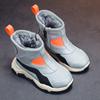 Children's Cotton Boots Winter New Boys' Shoes Snow Boots Girls Fleece Thickened Cotton Shoes Warm Winter Shoes Tide