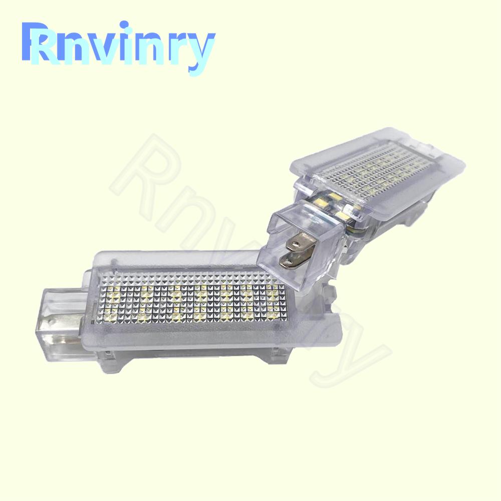 1Pair For Renault Megane I 1996-2003 Megane Scenic 1997-1999 Scenic I 1999-2003 White LED License Plate Light