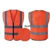 Reflexní bezpečnostní vesta s více kapsami