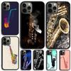 Saxophone Music Phone Case For Samsung Galaxy S10 S22 S23 S24 Note 10 20 Lite S20 Plus S21 Ultra Back Cover