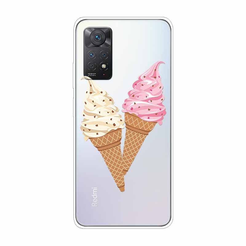 For Xiaomi Redmi Note 11 Pro 5G Case Transparent Soft TPU silicon Phone Cover For Xiaomi Redmi Note11 Pro 4G Case Clear Funda