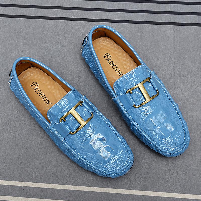 Mens Dress Leather Fashion Handmade Brand Wedding Luxury Driving Party Loafers Boat Designer Flats Oxford Big Size Shoes for Men