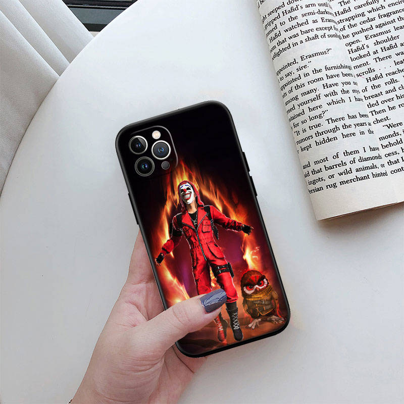 IR10 Free Fire Phone Shell Case for Redmi Note 12 12S 12C 13 13C 13R 14 14S 14R 14C Pro Max Plus A3 A3X A4 A5 11A 13X