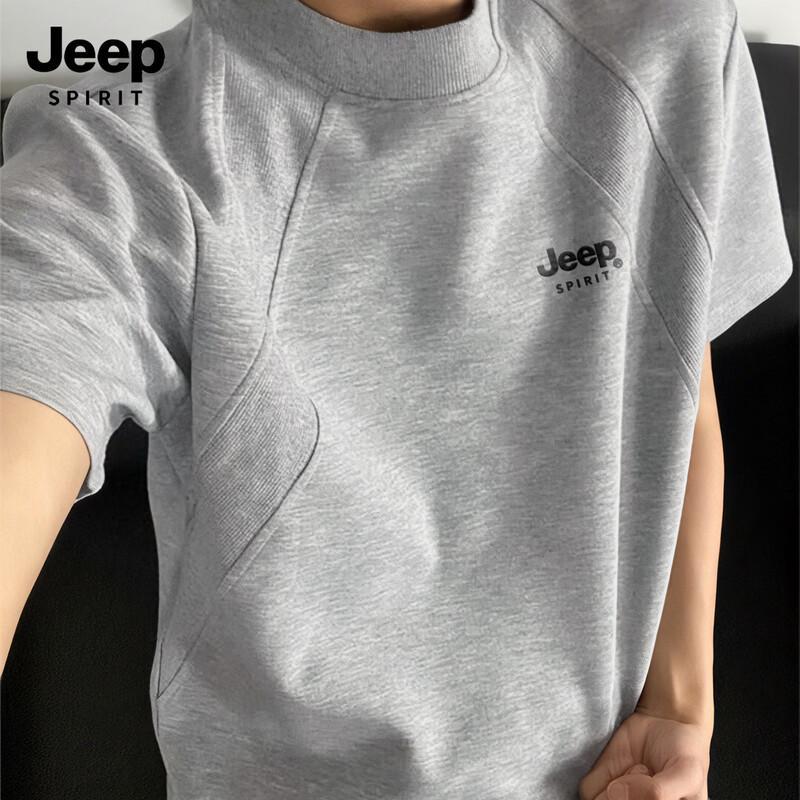 

Мужская футболка JEEP SPIRIT, тяжелая, с коротким рукавом, в американском стиле 3XL
