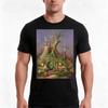 The Green Door Tshirt Summer Casual Cotton Tee Oversized Streetwear Tops Vintage Graphic Print Loose Fit Short Sleeve