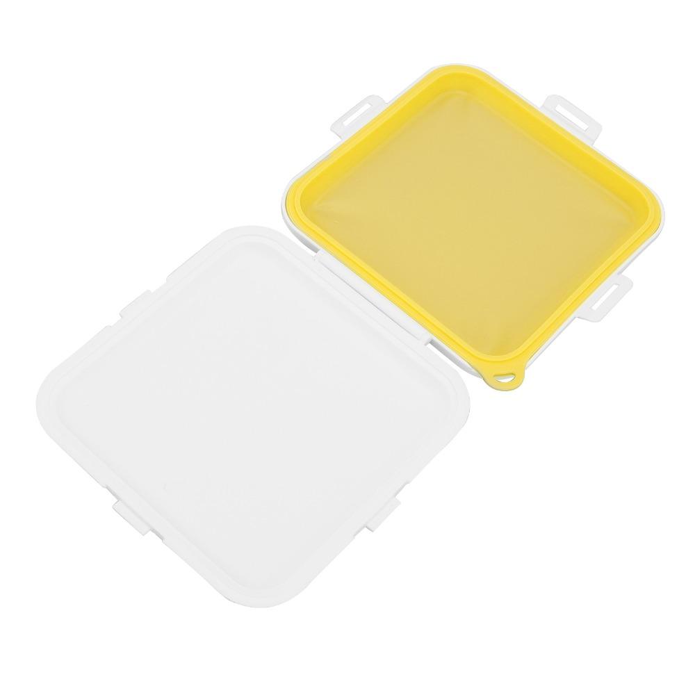 3 Side Clips Sandwich Storage Box PP Silicone Material Sandwich Holder For Picnic