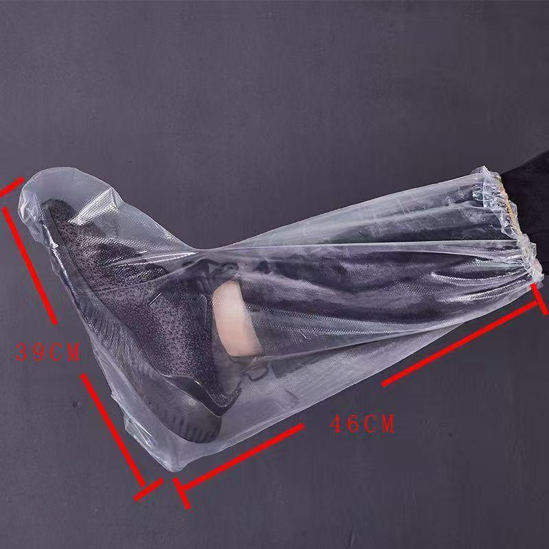 500 Pairs Long High-Top Waterproof Disposable Shoe Covers for Farm and Sea Use
