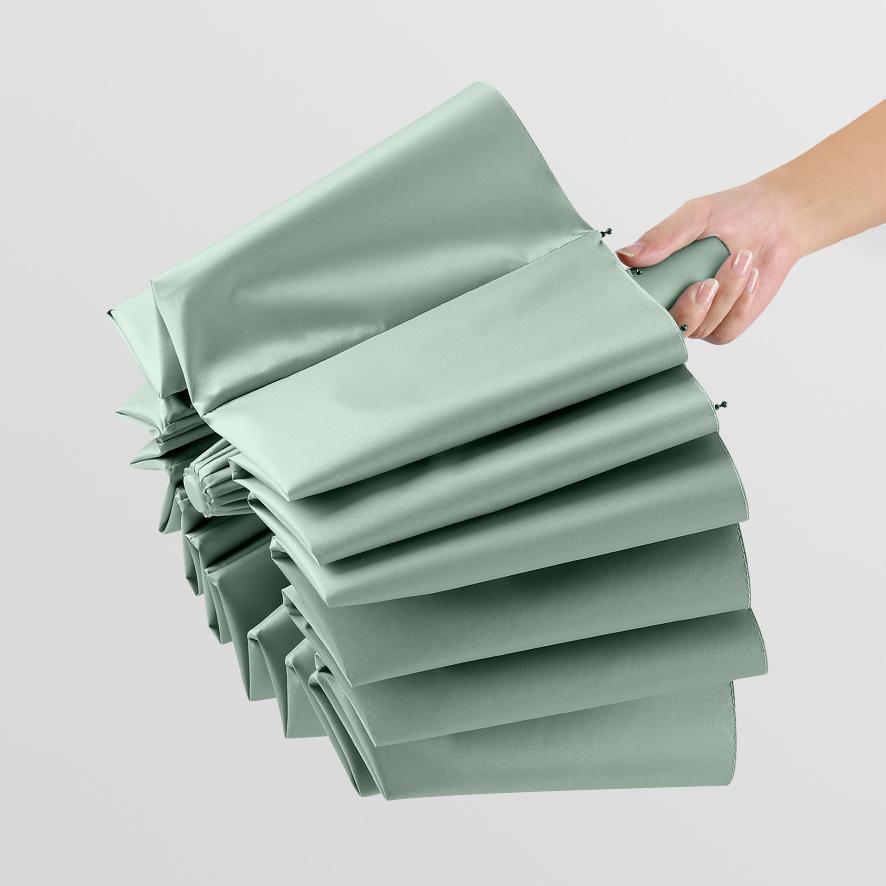 Automatic Umbrella for Women UV Protection Folding Sun Umbrella Rain Travel 16K Strong Umbrella Windproof UPF50+