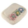 Package Case Flower Plush Car Seat Napkin Holder Paper Napkin Case Car Paper Boxes Car Tissue Box