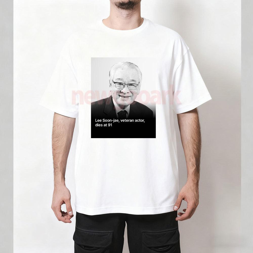

Rest in Peace Veteran Actor Lee Soon Jae 19352025 Tshirt Lee Soon Jae Thanks for The Memory Graphic T Shirts Unisex Cotton Tee S