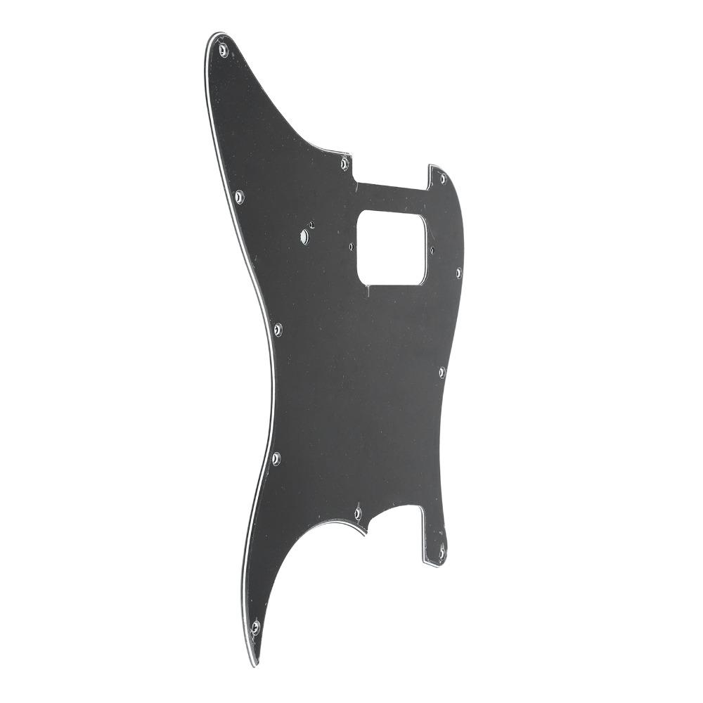White/Black Guitar Pick Guard Plate Plastic Material Pickguard For Electric Guitar