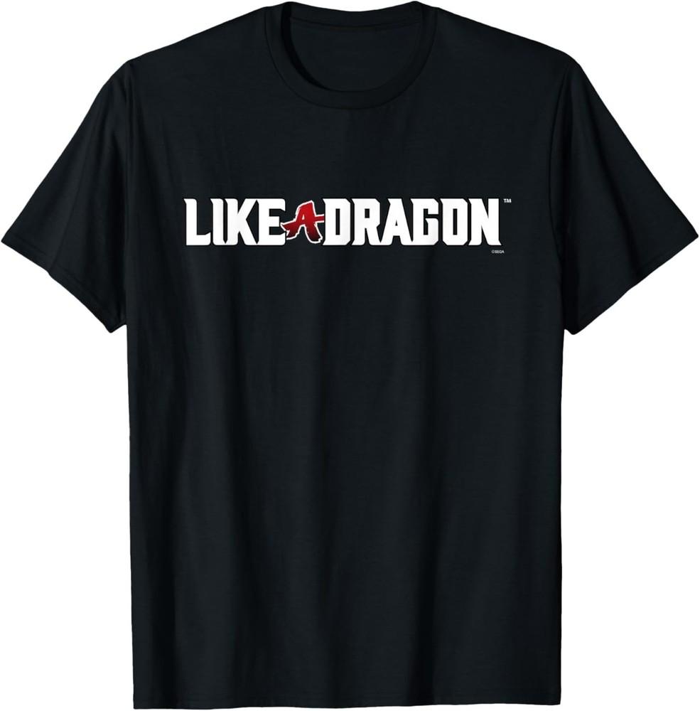 Like a Dragon & Yakuza White Logo T‑Shirt