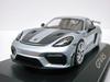 Porsche Custom Scale Porsche 718 Cayman GT4 RS 2023 1/43 (Silver)