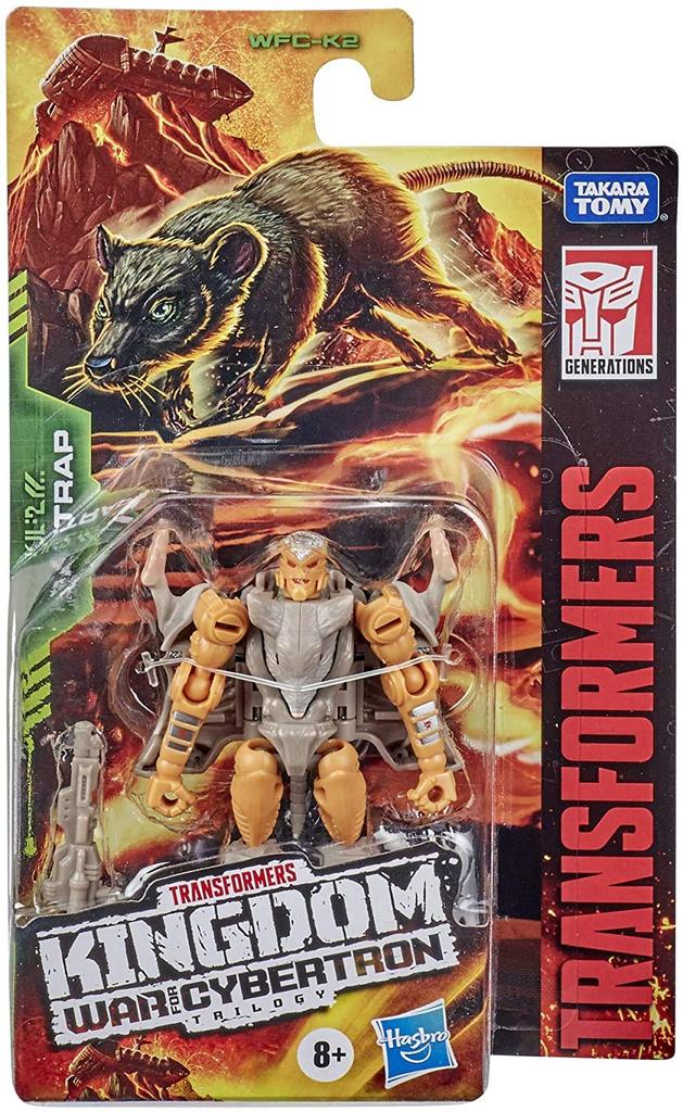 Transformers Generations 2021 War for Cybertron Kingdom Core Class GENERATIONS WAR FOR CYBERTRON KINGDOM Core Class RATTRAP Beast Wars KD Rattle