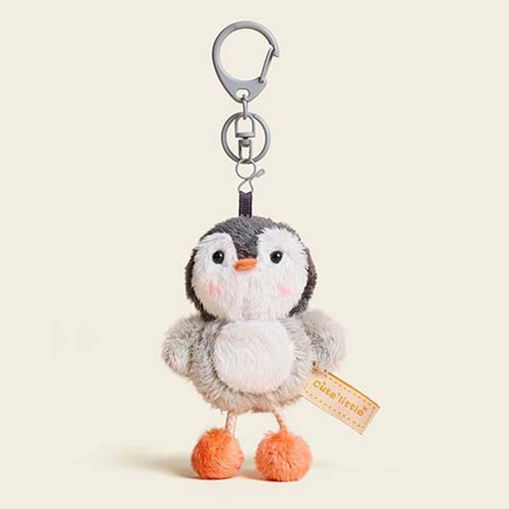 Ornament Bear Doll Key Ring Soft Cartoon Animal Keychain Kawaii Plush Dog Pendant  Girls