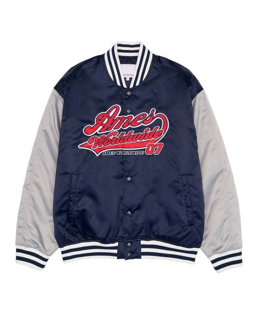 Ames-Worldwide Ames Stadium Jacket Navy (Am2Esuj240A)
