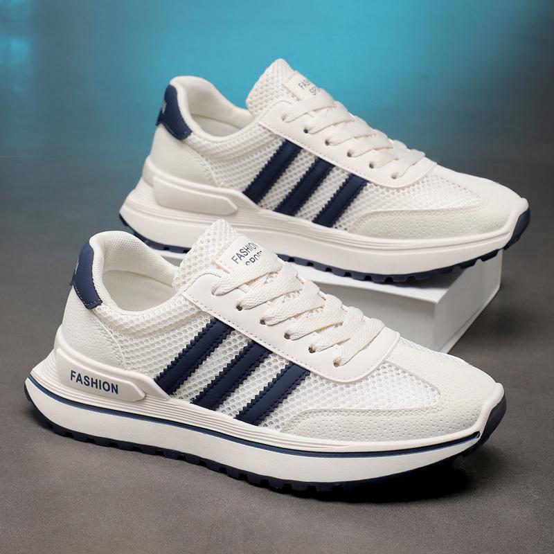 Stretchable Running Shoes for Men Casual Sports Sneakers - Wide Toe Jogging Trainers Free Shipping