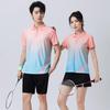Badminton and Table Tennis Quick-Dry Polo Sportswear Suit for Adults and Children