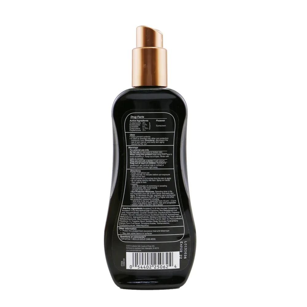 Broad Spectrum Spray Gel Sunscreen Instant Bronzer 237ml/8oz