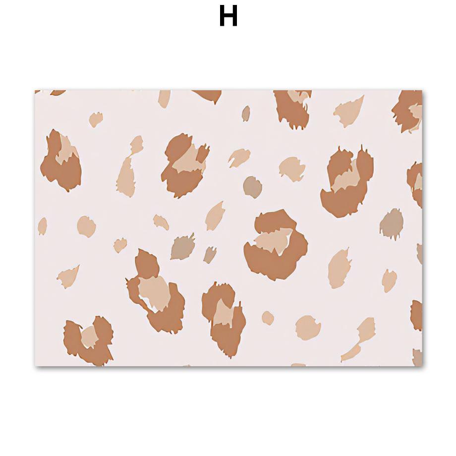 

Boho Cheetah Sun Face Line Drawing Palm Leaves Плакаты на скандинавскую тему и принт настенная живопись на холсте настенные картины Декор в гостиную A4 21X30cm No Framed