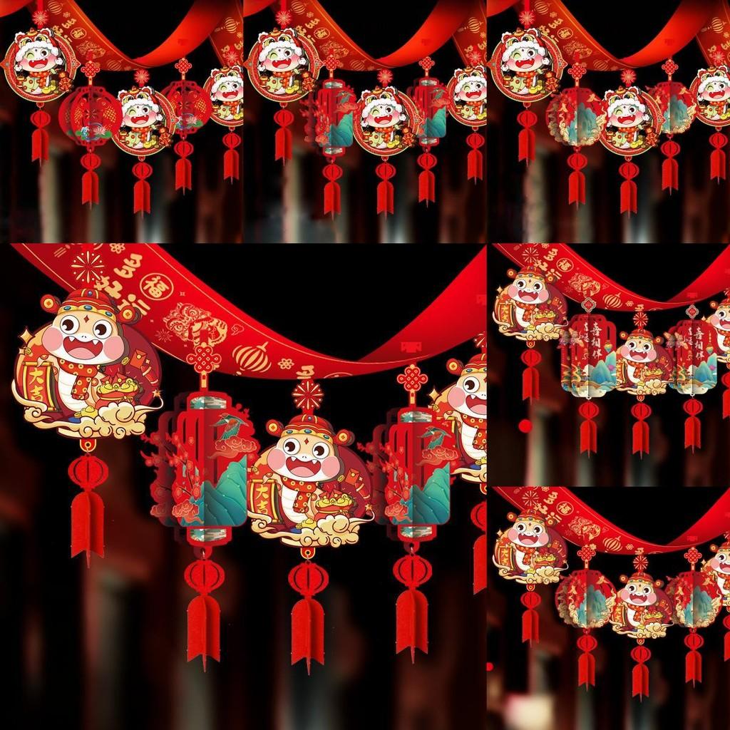 Of Year Snake Mascot Hanging Ornament Chinese New Year Decorations Pendants