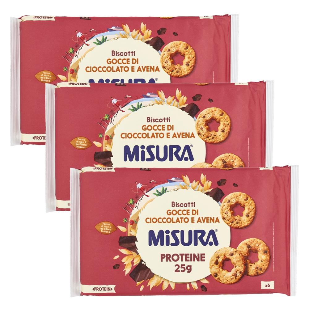 Misura Protein Oatmeal Biscuits Protein 260G X 3-Pack Set