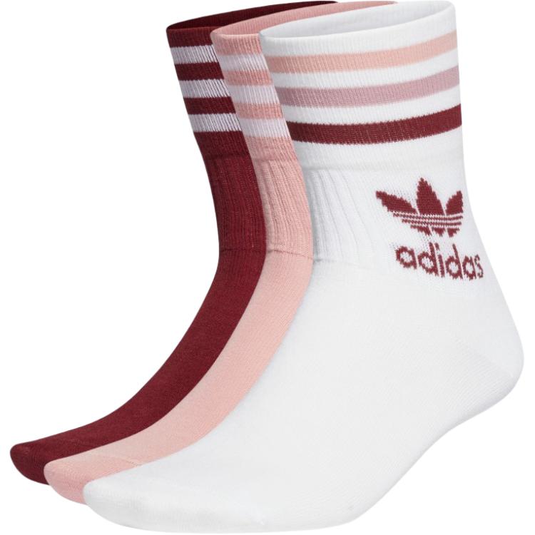Adidas Originals Crew Socks Unisex 3 Pack HC9553 XS