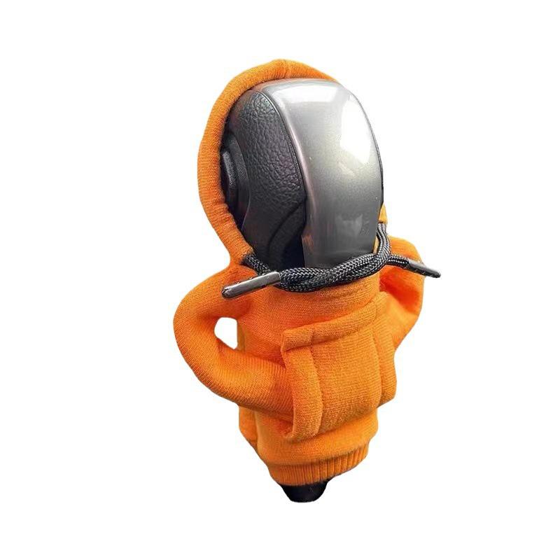 Moletom Criativo de Câmbio: Capa para Alavanca de Câmbio e Freio de Mão, Proteção e Decoração Pequena para Alavanca de Câmbio