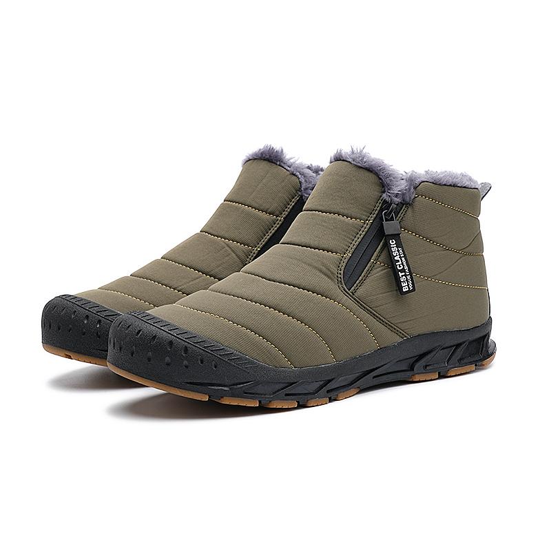 Winter Boots for Women Plush Snow Boots Couple Ankle Boots Warm Cotton Shoes