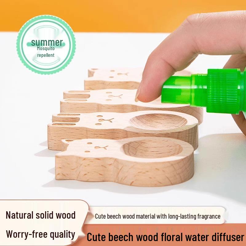 Little Rabbit Ornament Aromatherapy Diffuser: Woody Essential Oil Scent Sticks for Bedroom and Wardrobe.