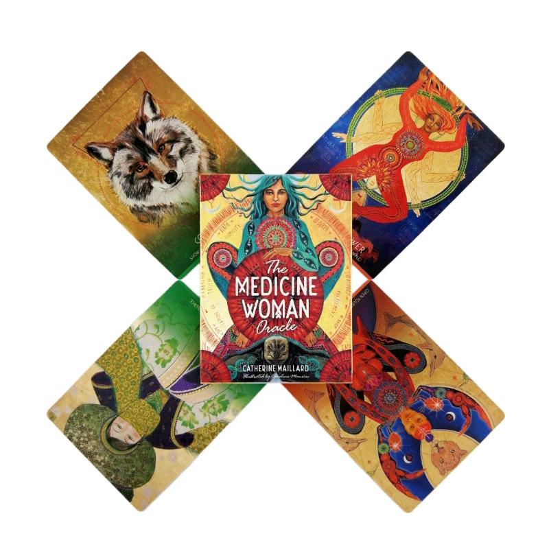 Egyptian Gods Oracle Cards by Silvana Alasia 36 Cards Deck Ancient The Romantic Faery Oracle Tarot Beginner Learning Tarot Cards