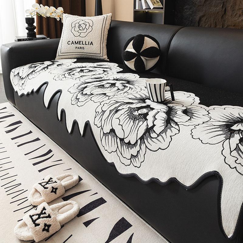 

Chenier Special-Shaped Sofa Cushion New High-End Non-Slip Seat Cushion Universal In All Seasons Irregular Straight Row Cover 90*90cm