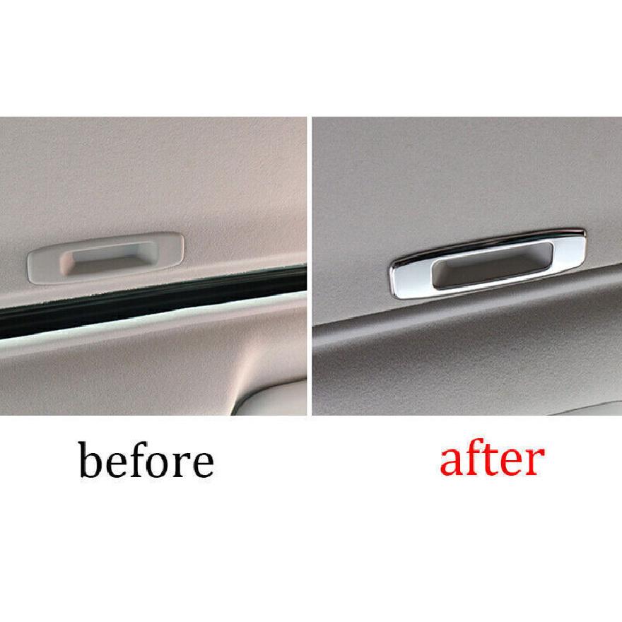 For Nissan Sentra Sylphy 2013- Chrome Steel ide Skylight Handle Cover new